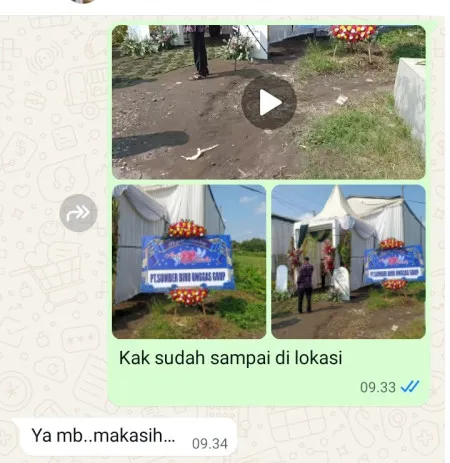 Pengiriman Karangan Bunga Teluk Naga