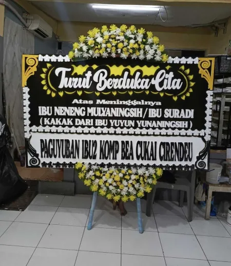 Papan Bunga Duka Teluk Naga